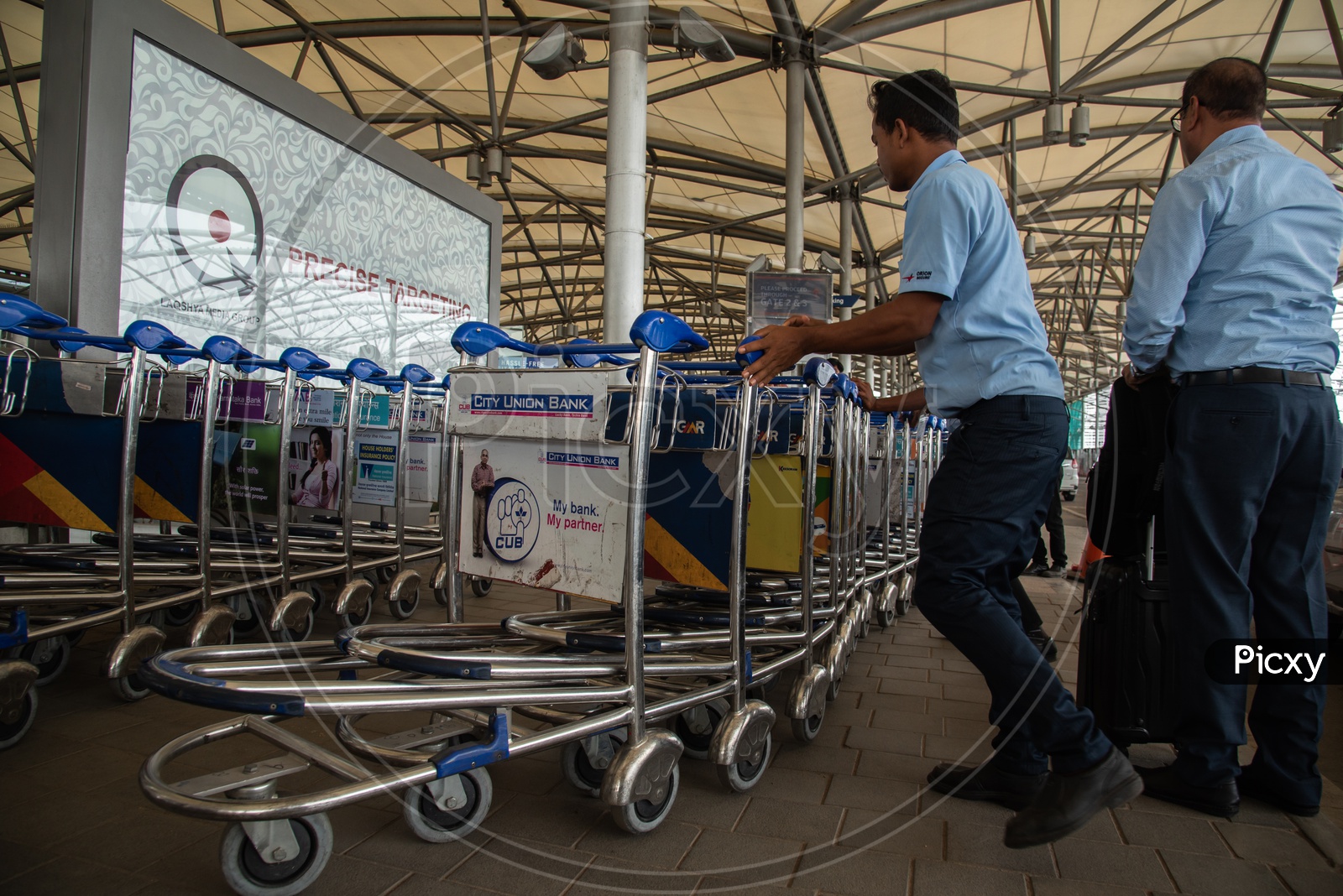 Baggage/Luggage Trolley, Rajiv Gandhi International Airport (HYD)