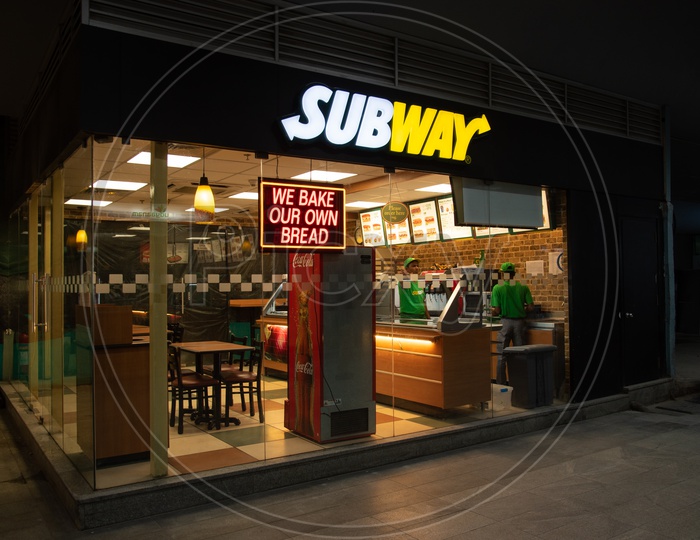 Subway food joint