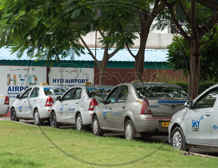 Sky Cabs at Rajiv Gandhi International Airport (HYD), Hyderabad
