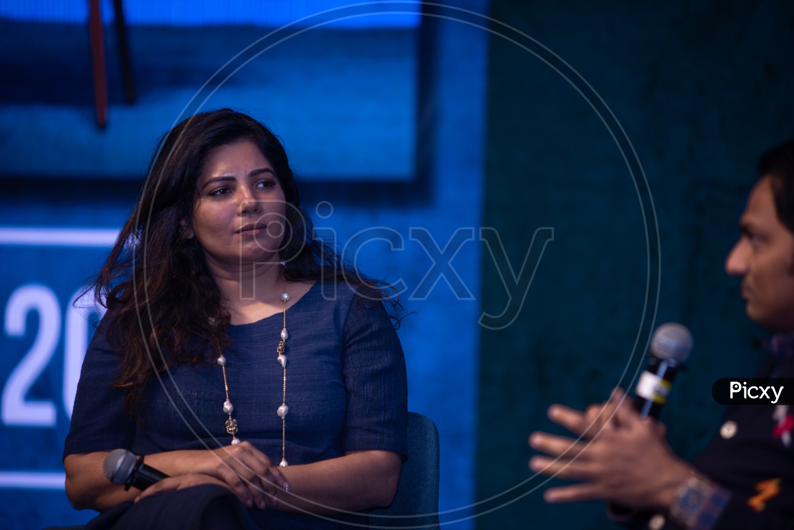 Shradha Sharma, CEO, YourStory at Techsparks 2018, Bangalore.