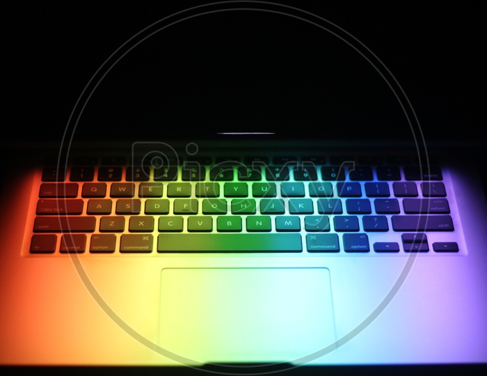 Vibgyor on an Apple MacBook