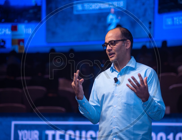 Sameer Nigam, Founder and CEO, PhonePe at TechSparks 2018.