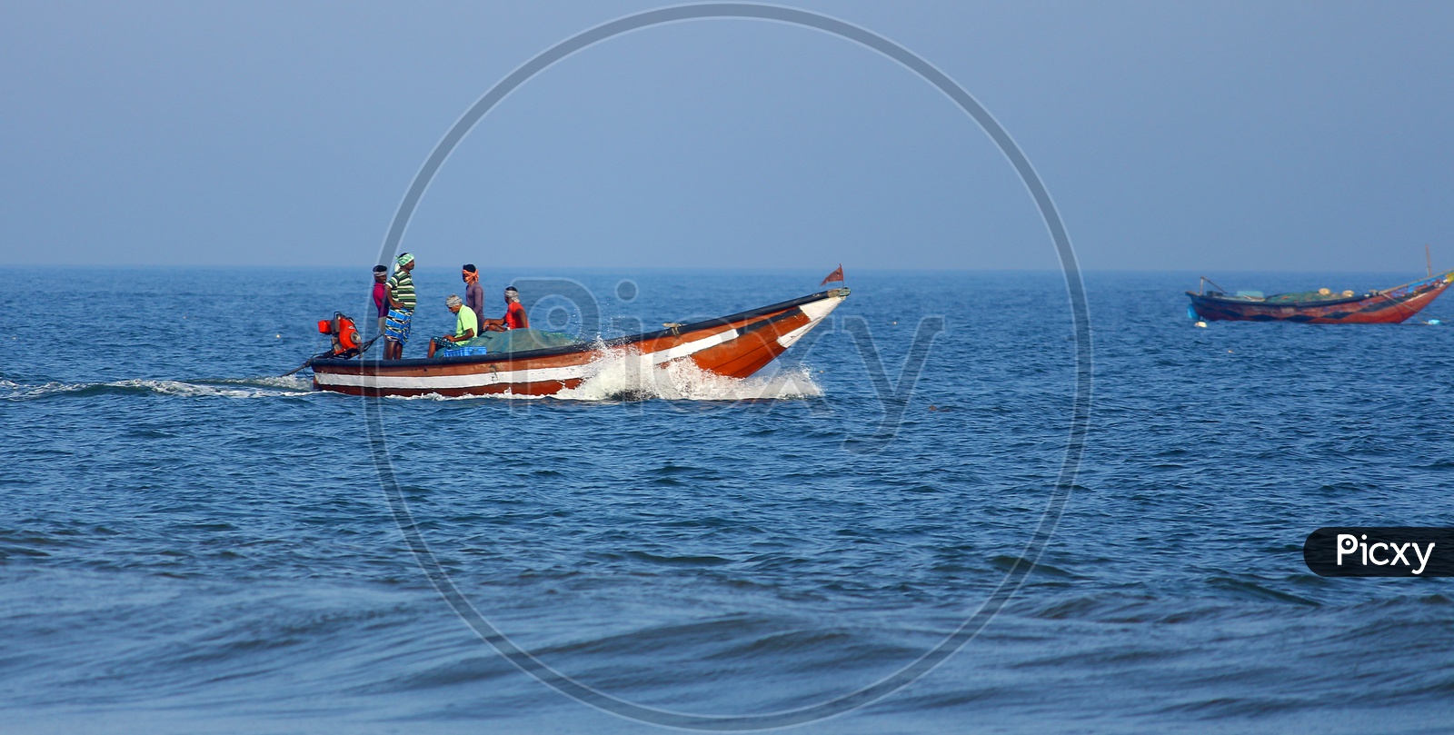 Fisherman Boat in Beach