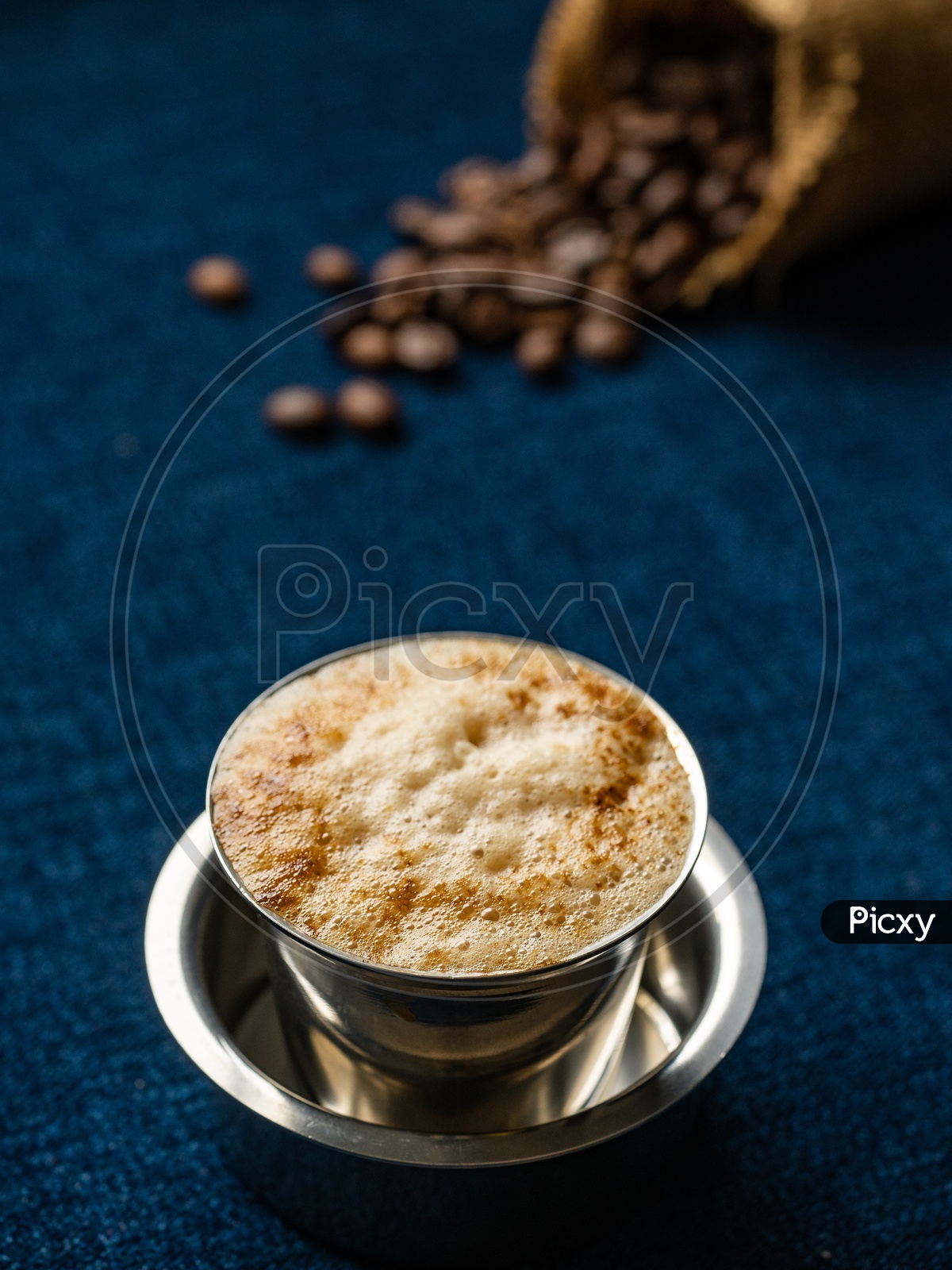 Indian filter coffee