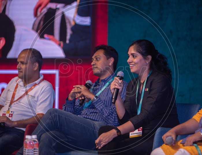 Panel Discussion-Innovation and Impact at Scale, techsparks 2018.