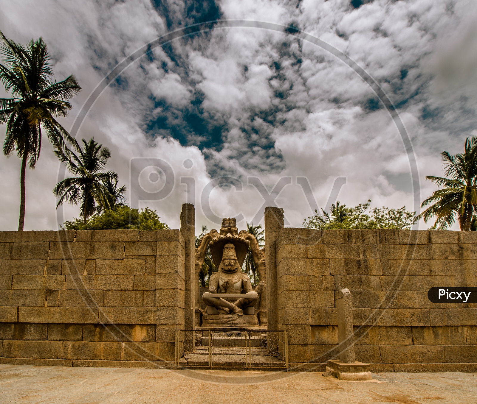 Ugra Narasimha Temple, Hampi