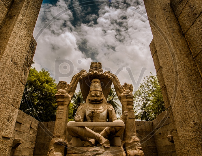 Ugra Narasimha Temple, Hampi