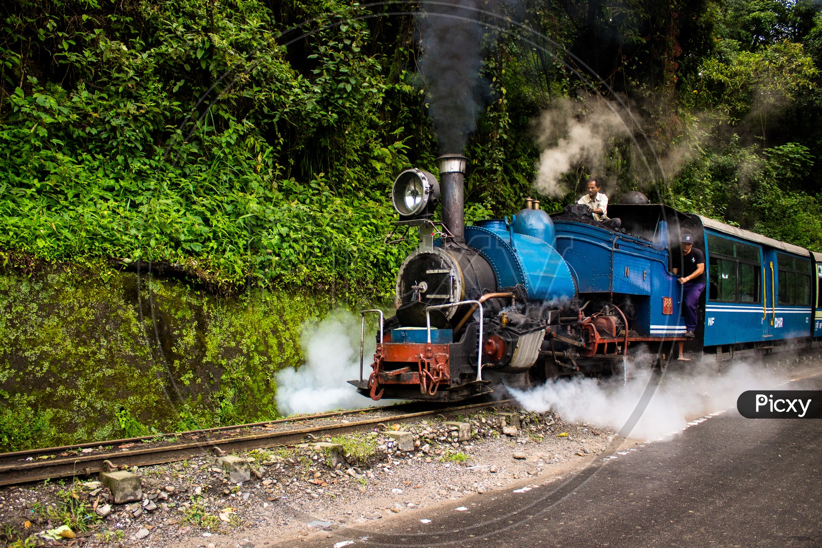 The Darjeeling Himalayan Railway, also known as the "Toy Train"