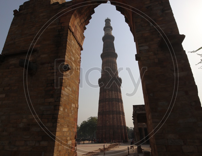 Qutub Minar, Seth Sarai, Mehrauli, New Delhi, Delhi