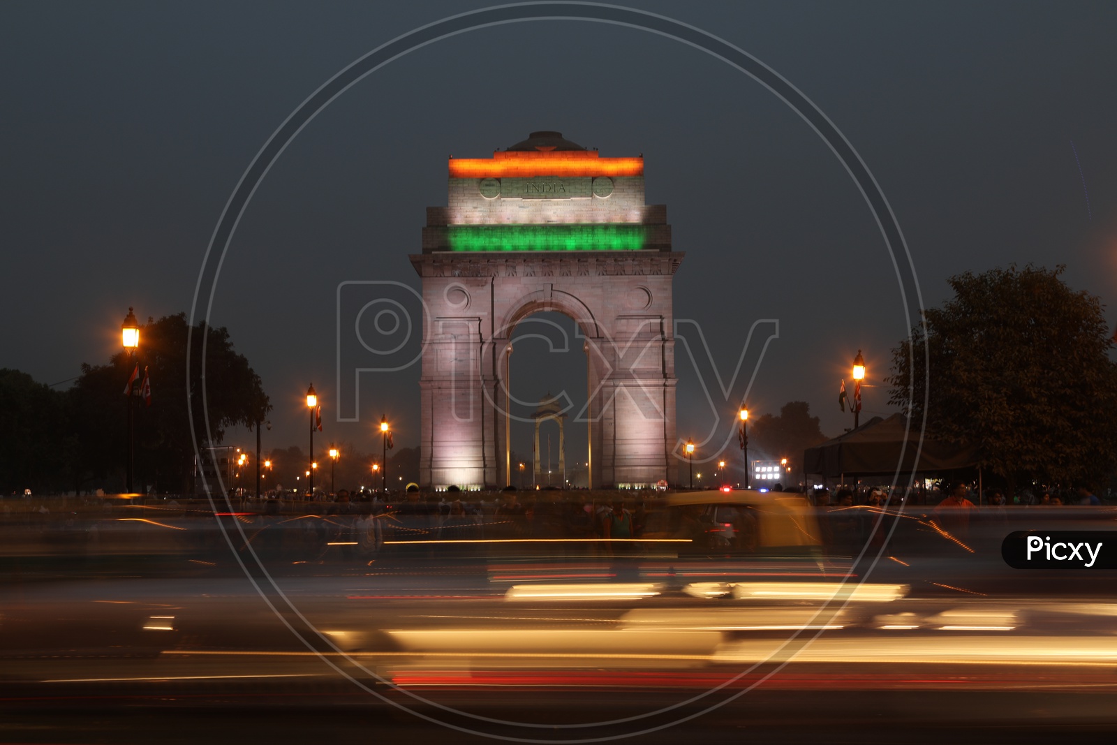 Night View of India Gate