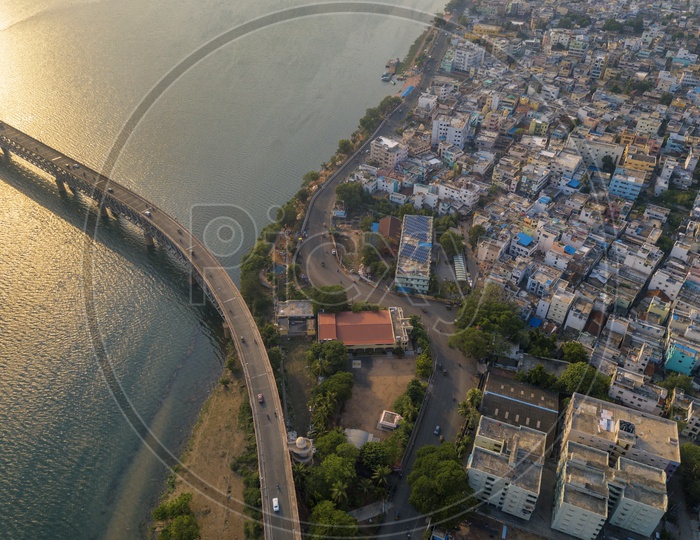 Aerial View of Rajahmundry
