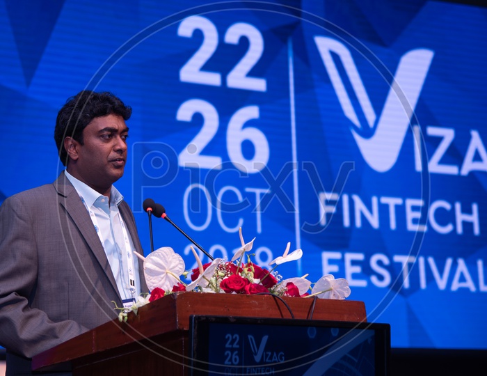 Mr. Dharmendra Sunkara(CEO, Fintech Valley, Vizag )