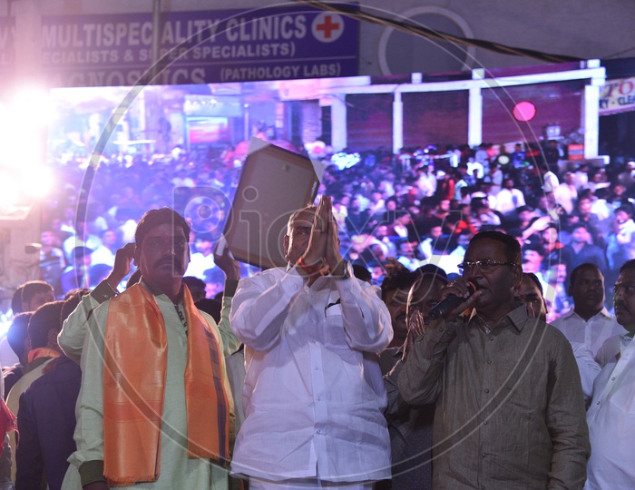 Different Party Leaders at SADAR Celebrations in Hyderabad