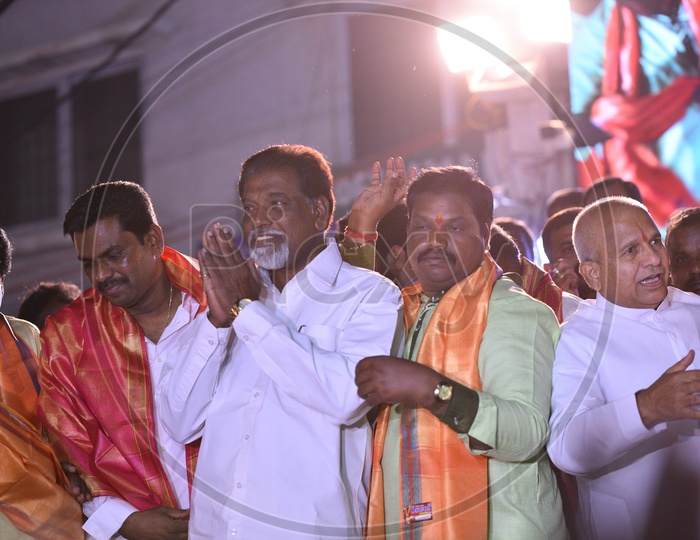 Different Party Leaders at SADAR Celebrations in Hyderabad