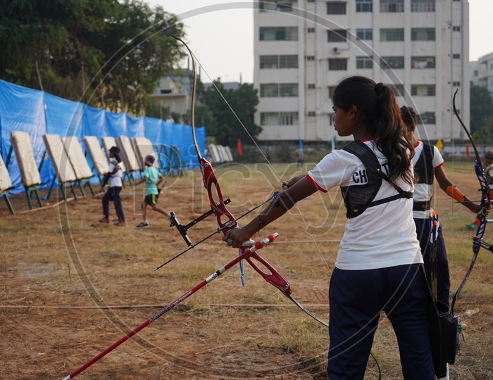 Image of National Junior Archery Championship in VijayawadaVO552949Picxy