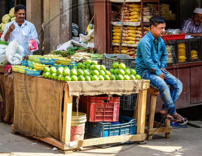 Mango fruits seller