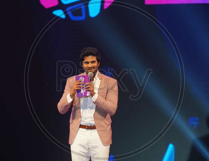 Sudheer Babu in Social Media Summit & Awards Amaravati 2018