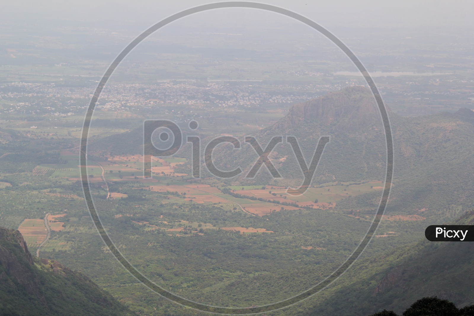 Arial View from Munnar