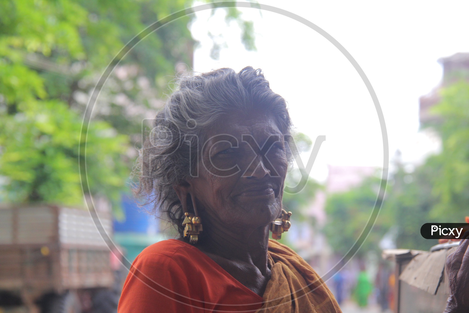 Old South Indian Lady