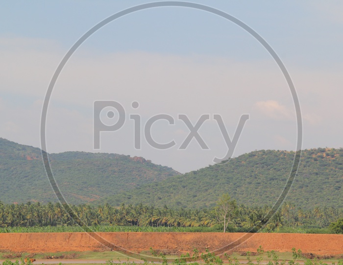 Beautiful Landscape of Munnar Mountains
