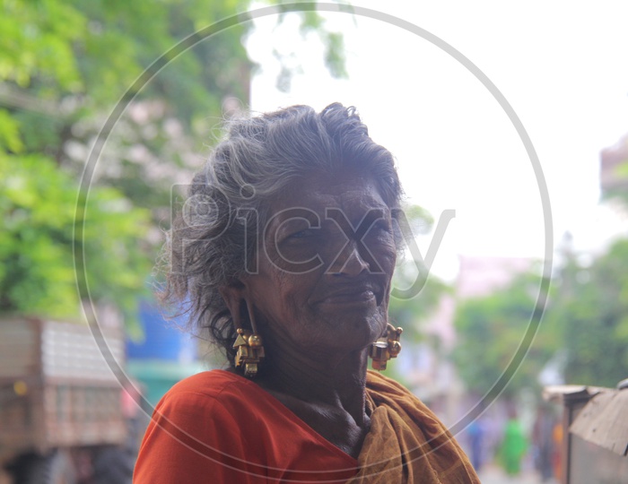 Old South Indian Lady
