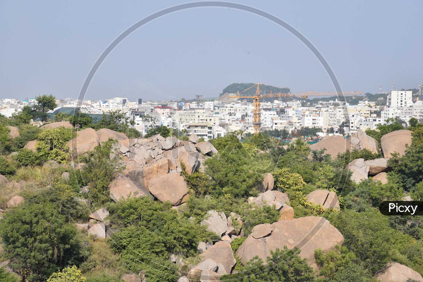 City View at  Durgam Cheruvu
