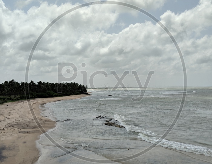 Beach near Vattakottai Fort