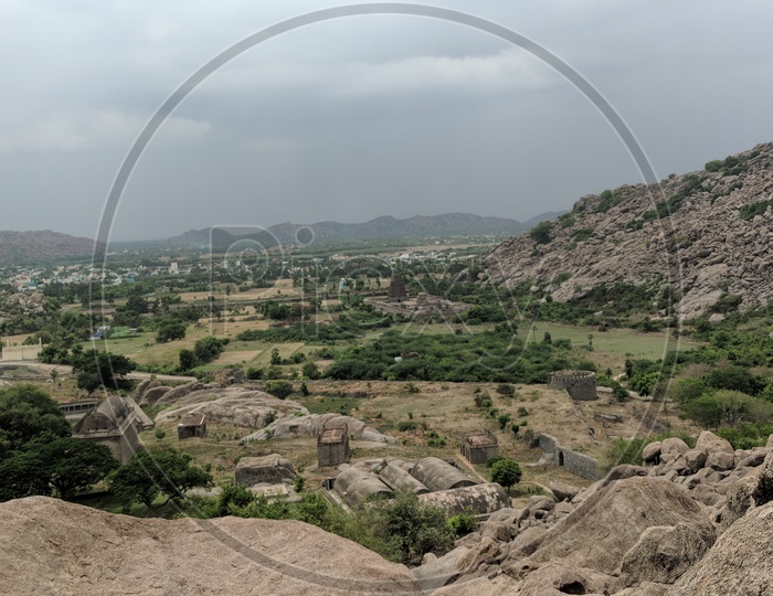 View from Gingee Fort