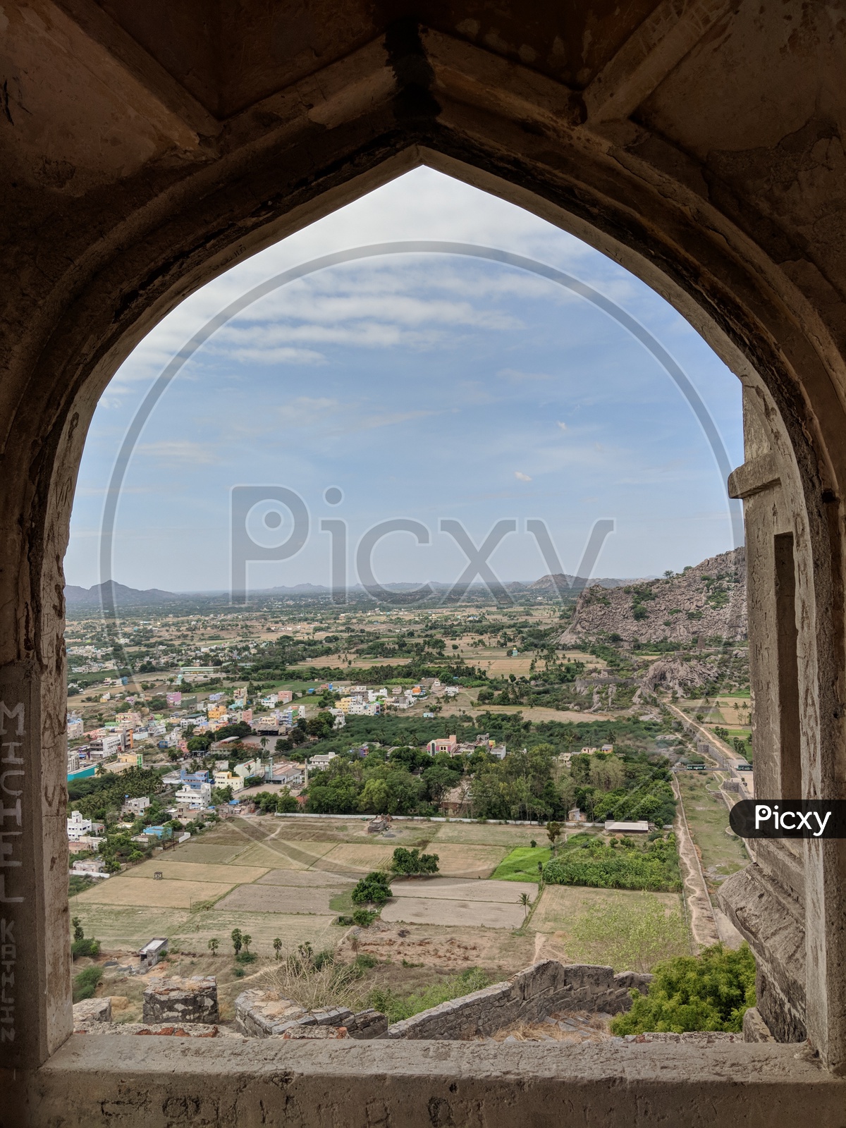 View from Gingee Fort
