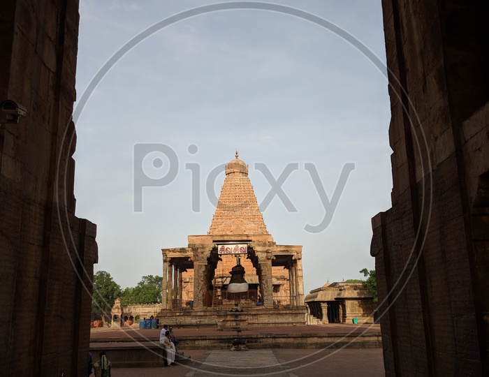 Main Entrance in Brihadeeswarar Temple (UNESCO)