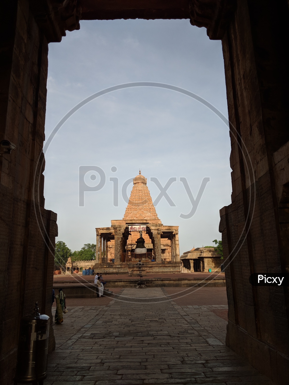 Main Entrance in Brihadeeswarar Temple (UNESCO)