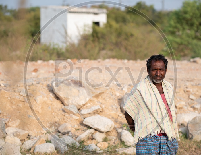 migrant families  living in a small house work in construction sites around MMTS Railway Station, Hitech City, Kaithalapur