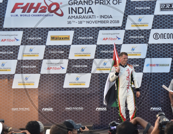 Erik Stark in F1H2O Grand Prix of India at Amaravati