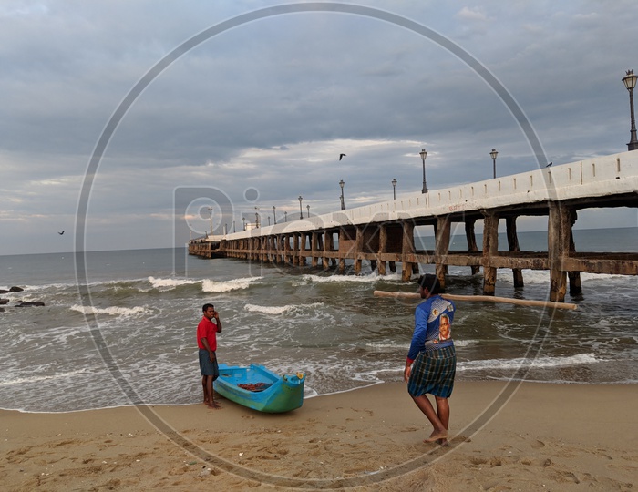 Pondicherry alias Puducherry Beach