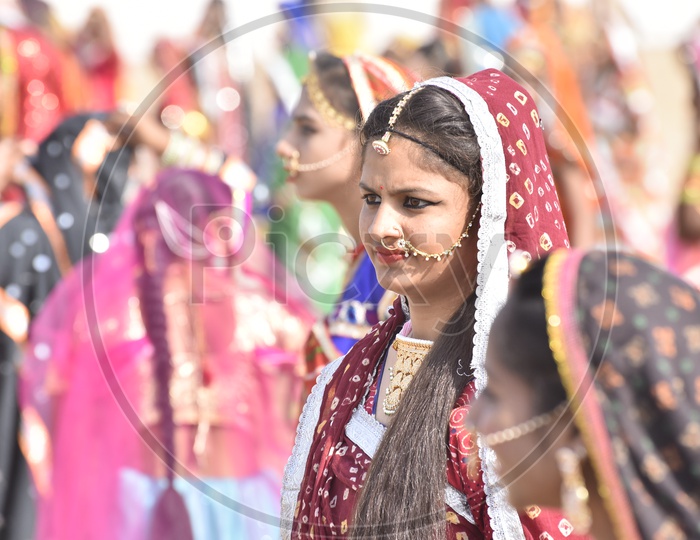 Girl at Pushkar Camel Fair