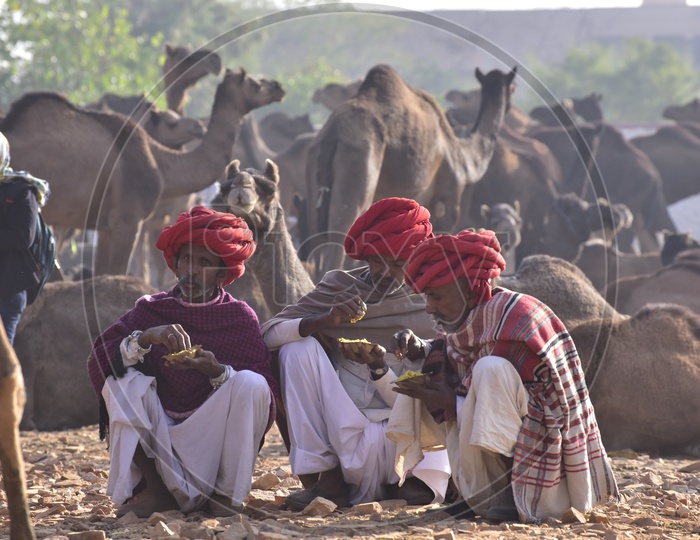 Rajasthani Men in Traditional Attire