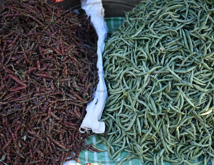 Pigeon pea/Indian Red Gram and  Broad Beans