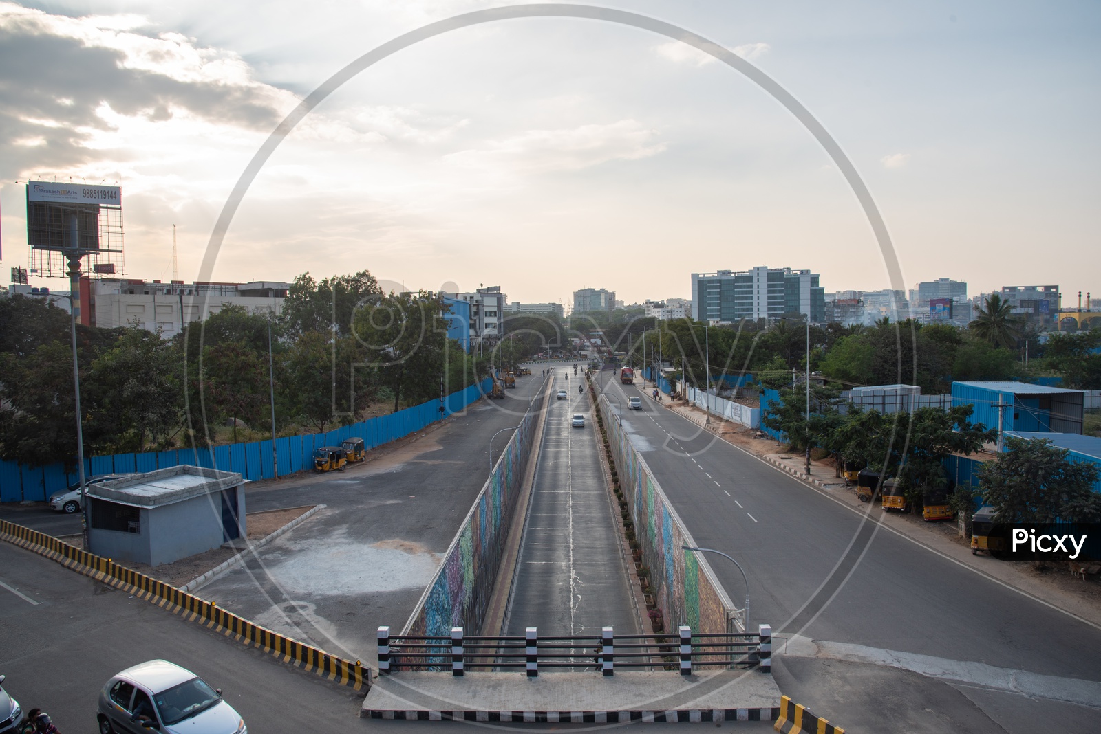 Underpass connecting Shilparamam-Ayyappa Society Road