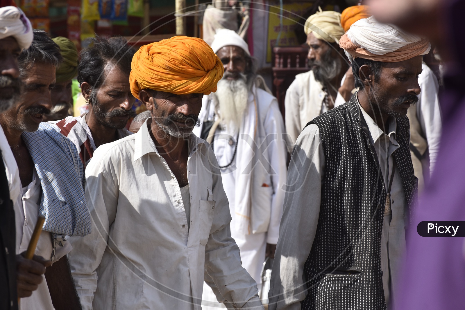 Rajasthani Men at Pushkar Camel Fair