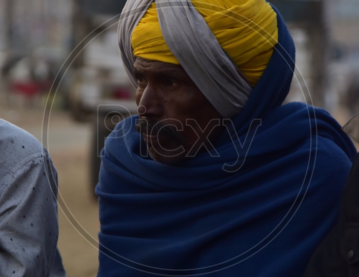 Rajasthani Man at Pushkar Camel Fair, 2018