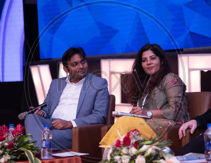 Shradha Sharma, CEO, YourStory at techSparks 2018.
