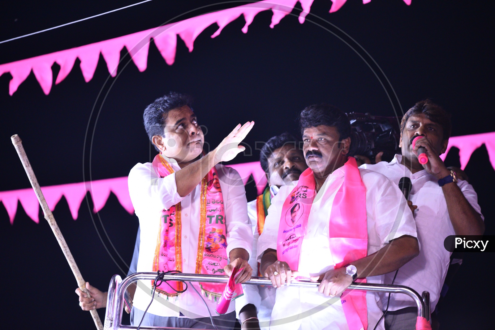 Image of Kalvakuntla Taraka Rama Rao, KTR, Interim Minister of IT ...