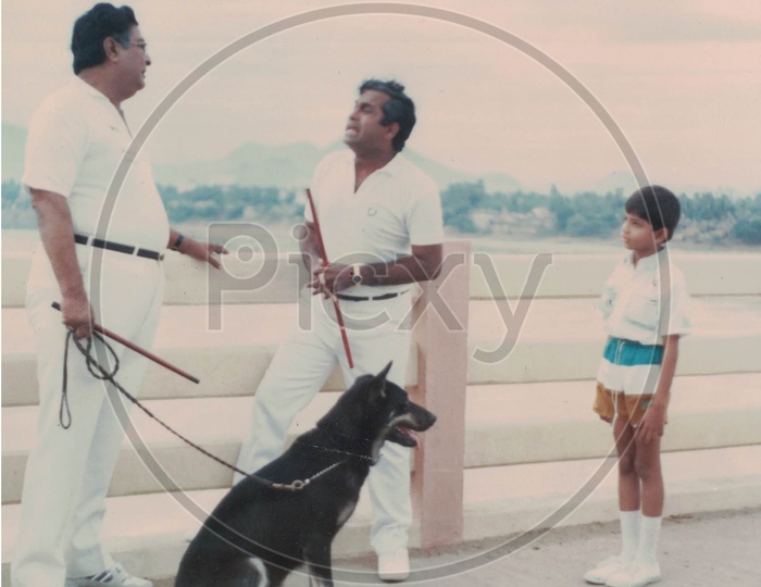 Kaikala Satyanarana  Movie stills From Amma Rajinama Telugu Movie.