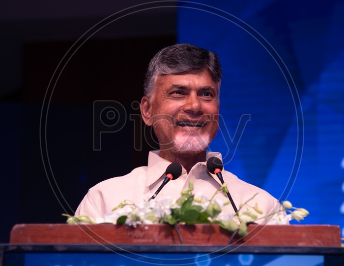 Nara Chandrababu Naidu Honorable Cheif Minister Andhra Pradesh State, Speaking At Vizag FINTECH  Festival 2018