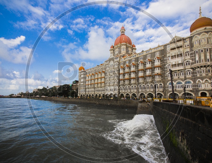 Taj Hotel Mumbai and the Arabian Sea