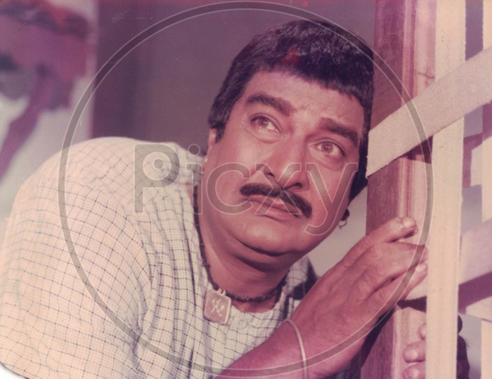 Kaikala Sathyanarayana Actor Movie Stills From  Chattamtho Poratam Telugu Movie