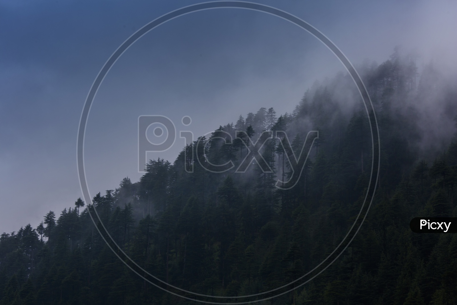 Mountain Valleys in Leh /Valley  Views of Leh / Foggy Mountains in Leh /