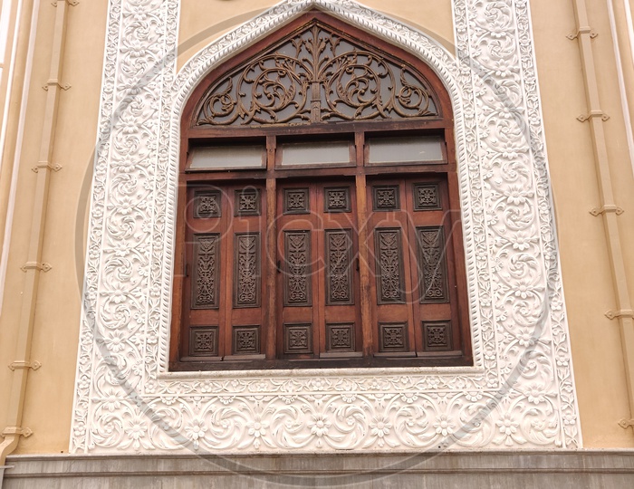 Window at Chowmahalla Palace