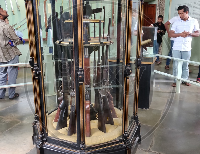 Antique Gun museum In Chowmahalla Palace