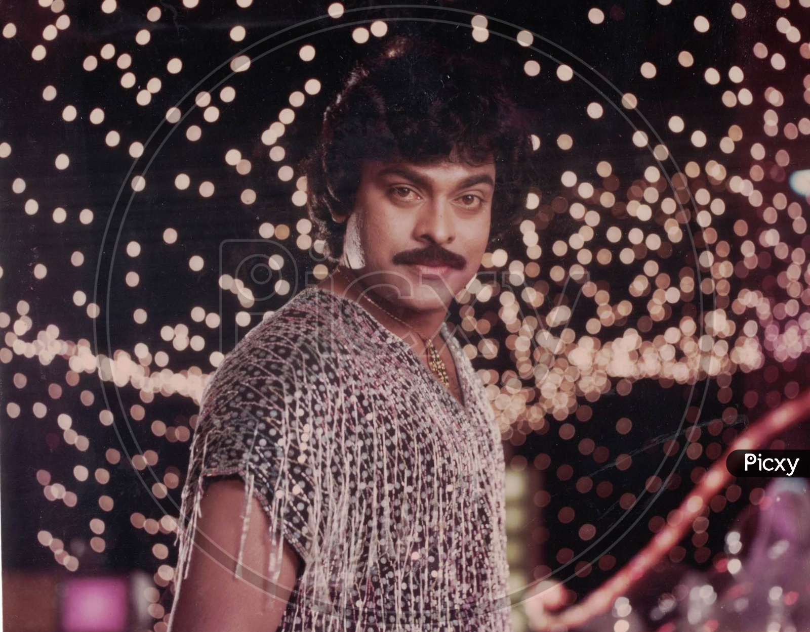 Mega Star Chiranjeevi Movie Stills from Chattamtho Poratam Telugu Movie